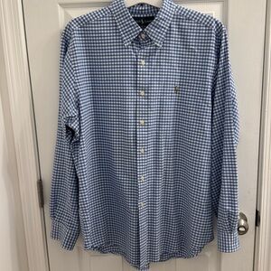 Ralph Lauren Men’s Button Down Plaid Shirt Size XL